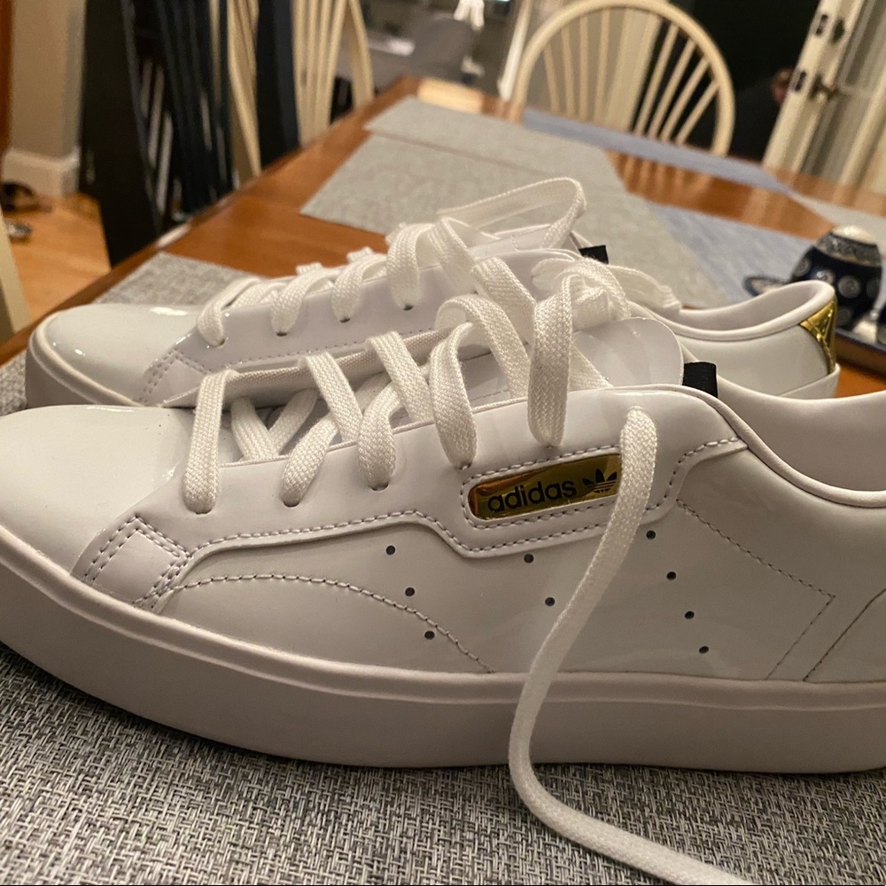 Adidas White Sneakers NWOT